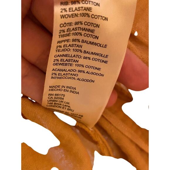 Free People Frances Maxi Skirt ONLY Buttons High Rise Peasant Boho Lagenlook S - Picture 12 of 12